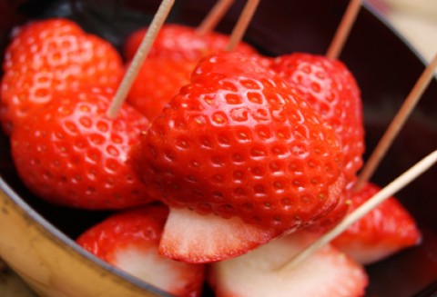 Polskie truskawki w Parlamencie Europejskim - ”Pycha”