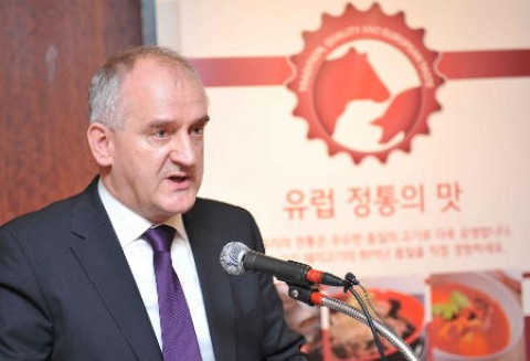 Konferencja prasowa kampanii „Tradycja, jakość i europejski smak” w Seulu